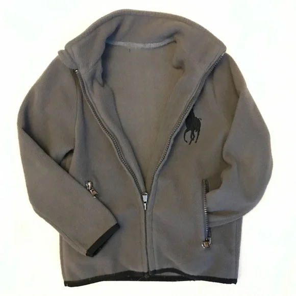 Polo Ralph Lauren kids fleece zipper jacket size 4T - Picture 7 of 10